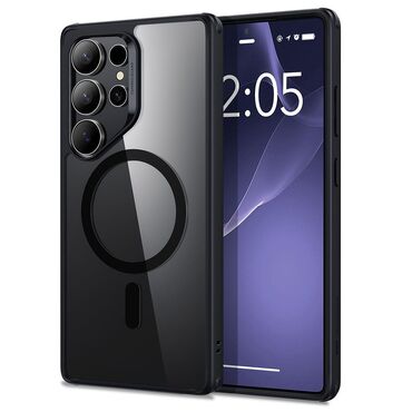 Hibridna maska ESR "Classic Hybrid HaloLock" za Samsung Galaxy S25 Ultra - clear black