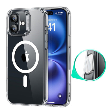 Hibridna maska ESR "Classic Hybrid HaloLock" za iPhone 16 - clear