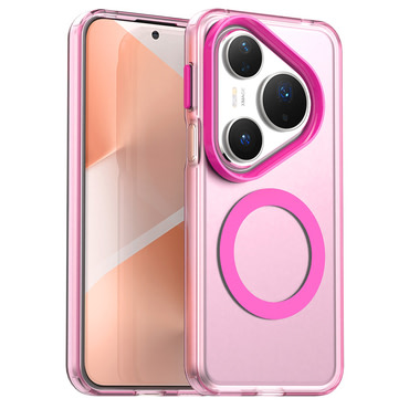Hibridna maska Techsuit "CandyCase MagSafe" za Huawei Pura 80 Pro - pink