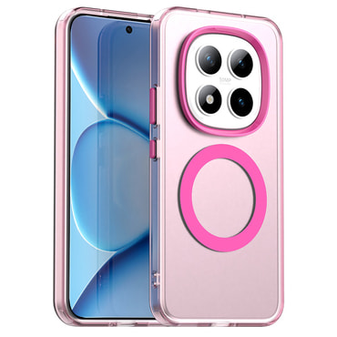 Hibridna maska Techsuit "CandyCase MagSafe" za Xiaomi Redmi Note 15 Pro Plus / Poco M8 Pro - pink