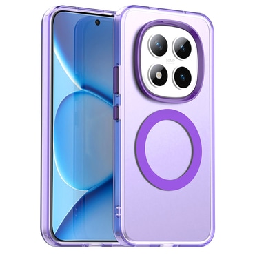Hibridna maska Techsuit "CandyCase MagSafe" za Xiaomi Redmi Note 15 Pro Plus / Poco M8 Pro - purple