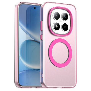 Hibridna maska Techsuit "CandyCase MagSafe" za Xiaomi Redmi Note 15 Pro 5G - pink