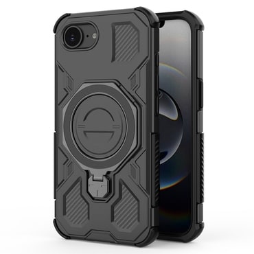 Hibridna maska "Carbon Shield Pro" za iPhone 16e - black