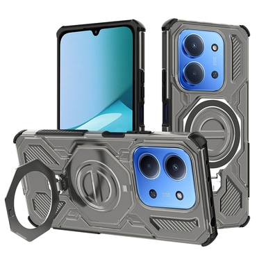 Hibridna maska "Carbon Shield Pro" za Xiaomi Redmi 15C 4G / Redmi 15C 5G / Poco C85 - smoke black