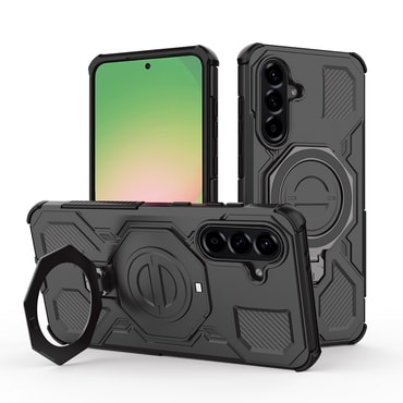 Hibridna maska "Carbon Shield Pro" za Samsung Galaxy A56 - black