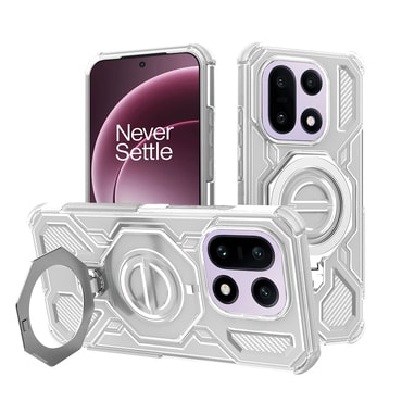 Hibridna maska "Carbon Shield Pro" za OnePlus 15 - white transparent