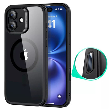 Hibridna maska ESR "Classic Hybrid HaloLock" za iPhone 16 - clear black