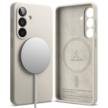 Maska Ringke "Silicone Magnetic" za Samsung Galaxy S26 - stone