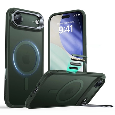 Hibridna maska ESR "Classic Hybrid HaloLock Kickstand" za iPhone Air - frosted green