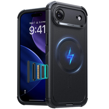 Hibridna maska ESR "Cyber HaloLock" za iPhone Air - black