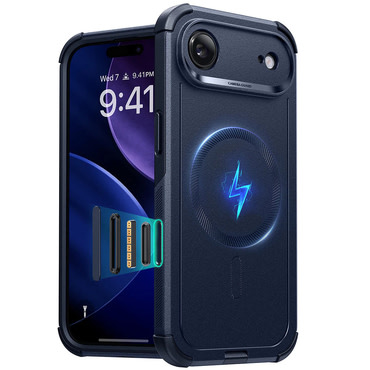 Hibridna maska ESR "Cyber HaloLock" za iPhone Air - blue