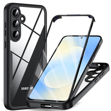 Hibridna Full Body maskica Techsuit "ColorVerse 360" za Samsung Galaxy S25 FE - crna