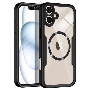 Hibridna Full Body maskica Techsuit "ColorVerse 360 MagSafe" za iPhone 17 - crna