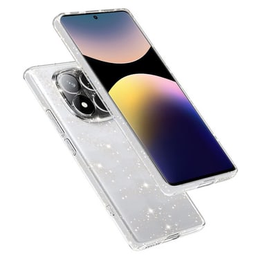 Prozirna TPU gel maskica Techsuit "SparkleSkin" za Xiaomi Redmi Note 14 Pro 4G