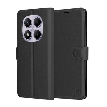 Torbica Techsuit "Leather Folio" za Xiaomi Redmi Note 14 Pro 4G - crna