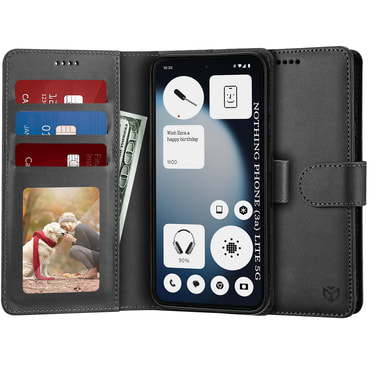 Torbica Techsuit "Diary Book" za Nothing Phone (3a) Lite - crna