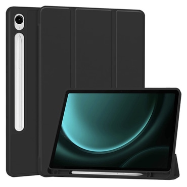 Etui Techsuit “Flex Trifold” s držačem za olovku za Samsung Galaxy Tab S9 FE / S10 FE - black