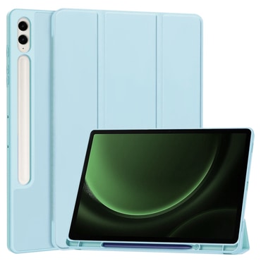 Etui Techsuit “Flex Trifold” s držačem za olovku za Samsung Galaxy Tab S9 FE Plus - sky blue