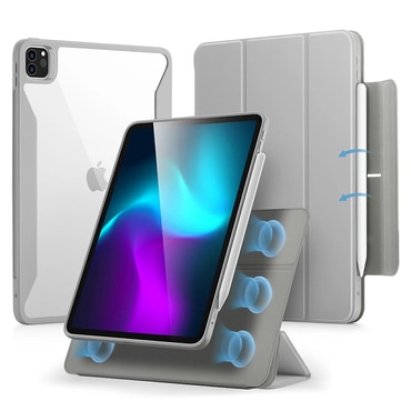 Magnetna 2u1 maska ESR "Rebound Hybrid 360" za iPad Pro 11 2024 / iPad Pro 11 2025 - grey