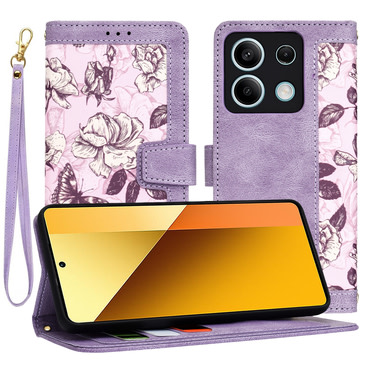 Torbica Techsuit "FlipCraft" za Xiaomi Redmi Note 13 5G - mysterious purple