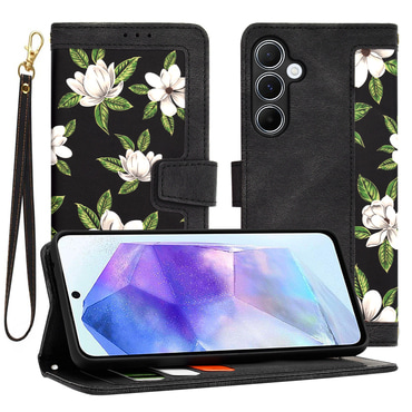 Torbica Techsuit "FlipCraft" za Samsung Galaxy A35 - flowers of the dawn