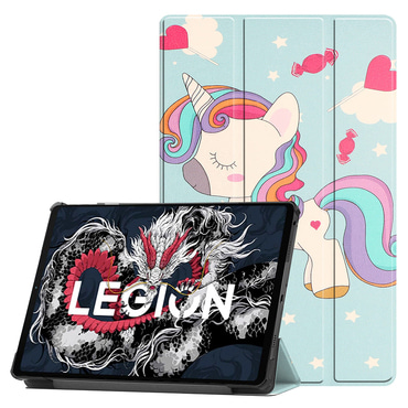 Maska Techsuit "FoldPro" za Lenovo Legion Tab Gen 3 - unicorn