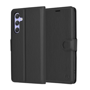 Torbica Techsuit "Leather Folio" za GSamsung Galaxy A54 5G - crna