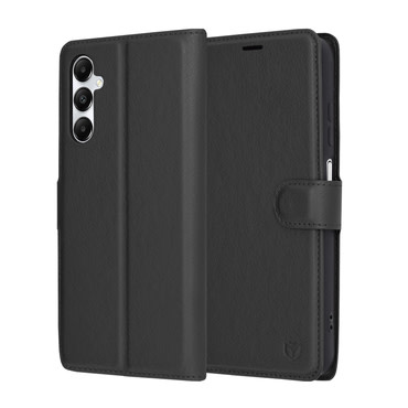 Torbica Techsuit "Leather Folio" za Samsung Galaxy A05s - crna
