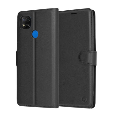 Torbica Techsuit "Leather Folio" za Xiaomi Redmi 9C / Redmi 9C NFC - crna