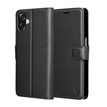 Torbica Techsuit "Leather Folio" za Samsung Galaxy A07 - crna