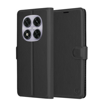 Torbica Techsuit "Leather Folio" za Xiaomi Redmi Note 15 Pro 4G - crna