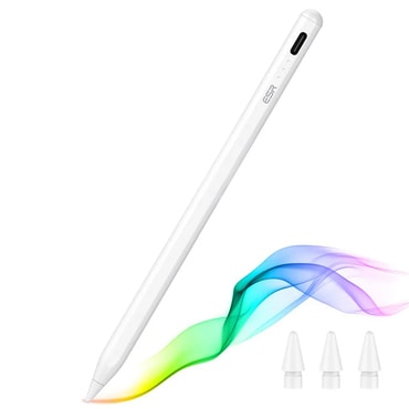Stylus pisalo ESR Pen "Active Stylus" za iPad - Bluetooth, magnetno pritrjevanje, USB-C - white