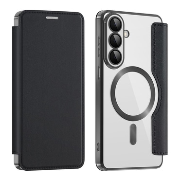 Torbica "SmartMag Book" s MagSafe tehnologijom i RFID novčanikom za Samsung Galaxy S26 - black