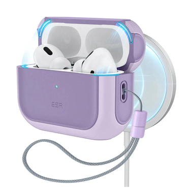 Zaštitna futrola ESR HaloLock s MagSafe kompatibilnošću za Apple AirPods Pro 3 - lavender