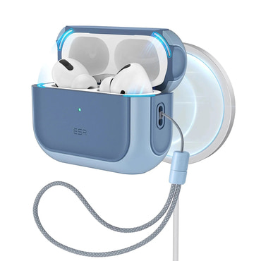 Zaštitna futrola ESR HaloLock s MagSafe kompatibilnošću za Apple AirPods Pro 3 - powder blue