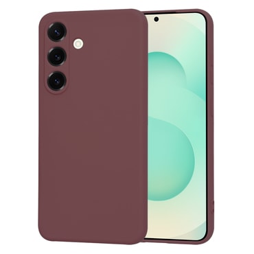 Silikonska maska Techsuit SoftFlex za Samsung Galaxy S25 Plus - tamnocrvena