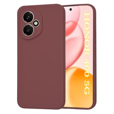 Silikonska maska Techsuit SoftFlex za Honor 400 - tamnocrvena