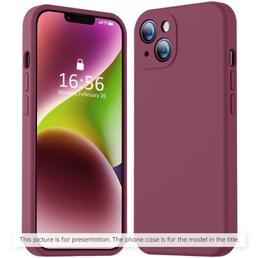 Silikonska maska Techsuit SoftFlex za Xiaomi Redmi Note 15 5G / Note 15 4G / Poco M8 - tamnocrvena