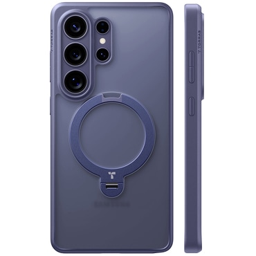 Premium maska Torras "Ostand Spin" za Samsung Galaxy S26 Ultra - dark purple