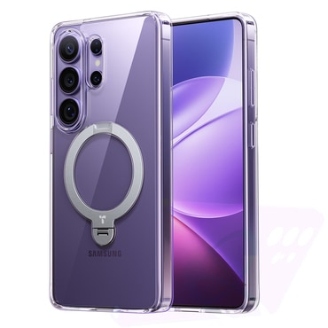 Premium maska Torras "Ostand Spin" za Samsung Galaxy S26 Ultra - clear