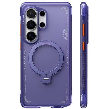 Premium maska Torras "Ostand Spin Air MagSafe" za Samsung Galaxy S26 Ultra - dark purple