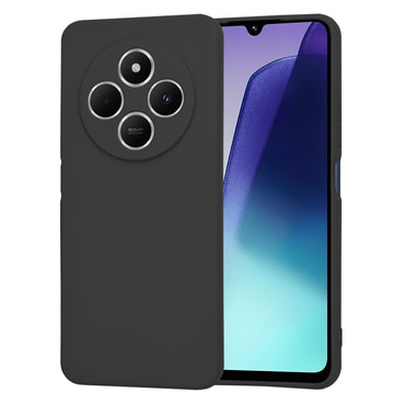 Silikonska maska Techsuit SoftFlex za Xiaomi Redmi 14C / Poco C75 - crna