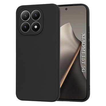 Silikonska maska Techsuit SoftFlex za Xiaomi 15T - crna