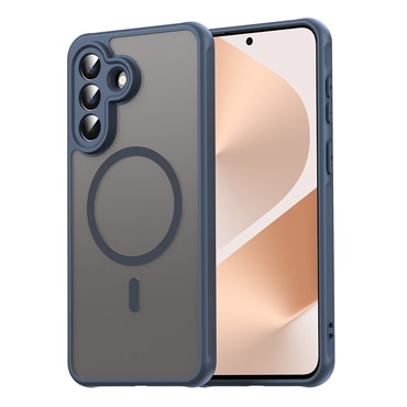 Hibridna maska "HaloFrost II MagSafe" za Samsung Galaxy A57 - navy blue