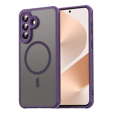 Hibridna maska "HaloFrost II MagSafe" za Samsung Galaxy A57 - purple