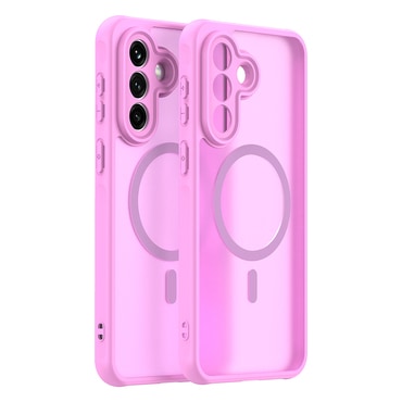 Hibridna maska "HaloFrost II MagSafe" za Samsung Galaxy A37 - pink