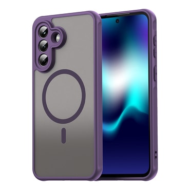 Hibridna maska "HaloFrost II MagSafe" za Samsung Galaxy A37 - purple