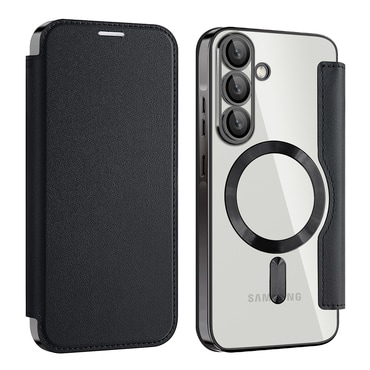 Torbica "SmartMag Book" s MagSafe tehnologijom i RFID novčanikom za Samsung Galaxy A37 - black