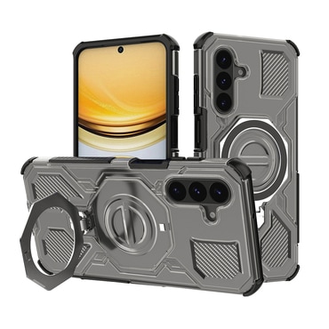 Hibridna maska "Carbon Shield Pro" za Samsung Galaxy A37 - smoke black