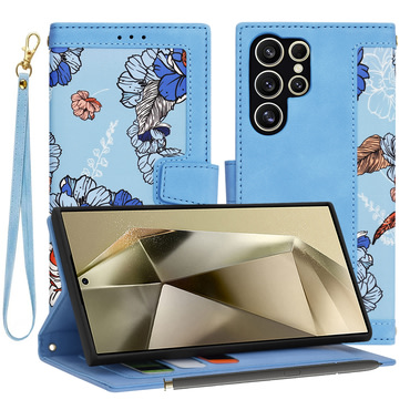 Torbica Techsuit "FlipCraft" za Samsung Galaxy S24 Ultra - vibrant blue